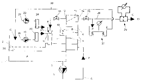 A single figure which represents the drawing illustrating the invention.